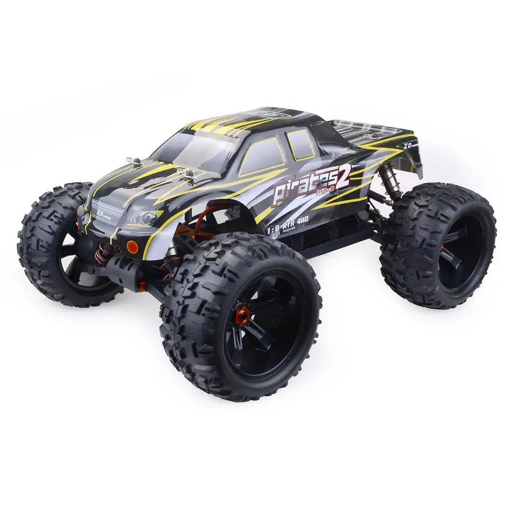 

ZD Racing 9116 V3 1/8 4WD бесщеточный Электрический грузовик с металлической рамой без щеток 100 км/ч RTR Радиоуправляемый автомобиль без аккумулятора