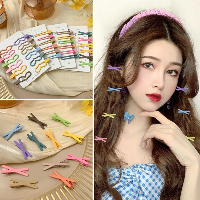 Wavy Side Broken Small Fresh Frosted Bangs Seamless Accessories Kids Headwear Girl Hairpin Headdress