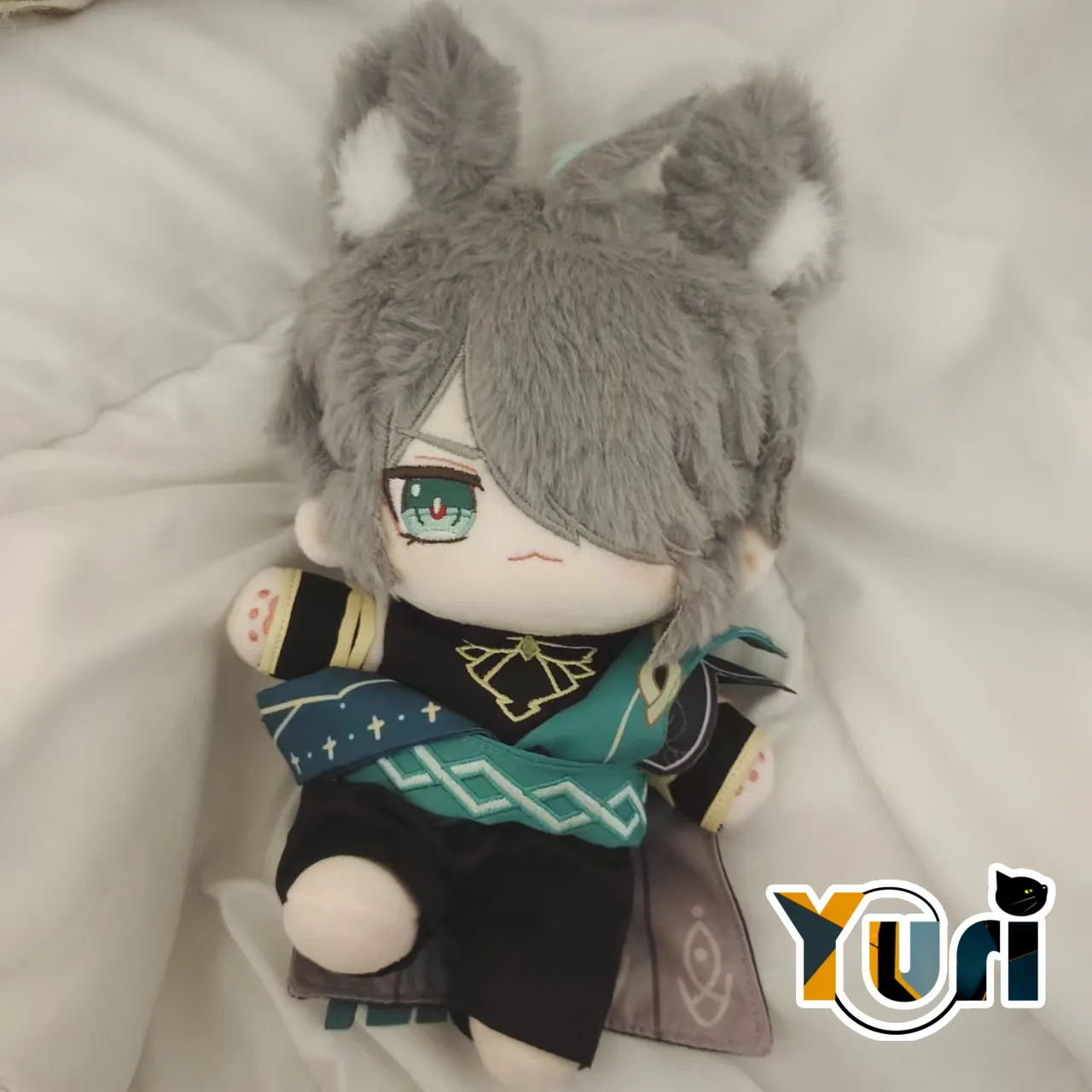 Новинка Genshin Impact альхайтэм лиса 20 см плюшевая кукла одежда костюм наряд игрушка