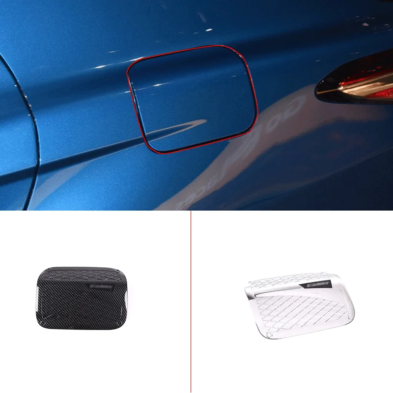 

For 2018-21 Toyota 8th Generation Camry ABS Carbon Fiber Car Styling Fuel Tank Cap Decorative Sticker Car Decorative Accessories
