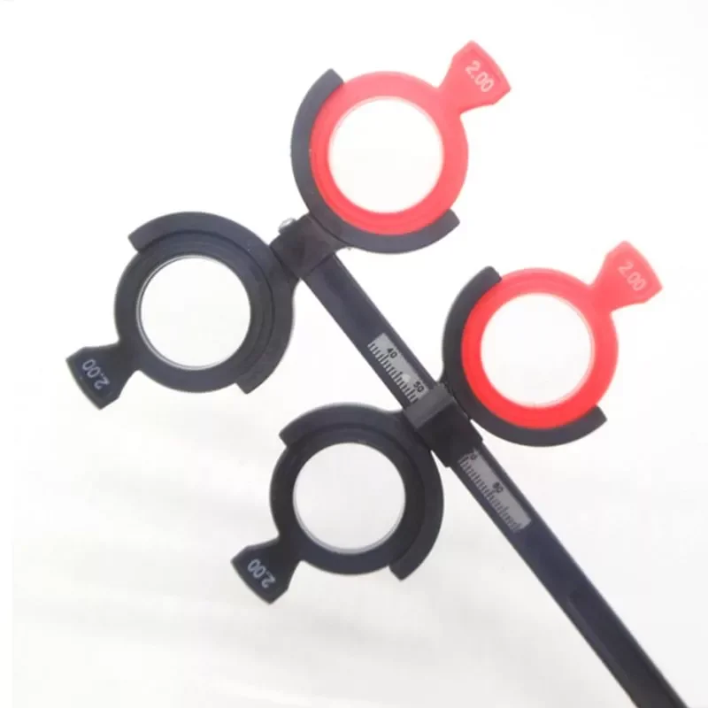 

Insert-type adjustable Optical Optometry Flip Trial Lens Plastic Frame Amblyopia Myopia Training Tool