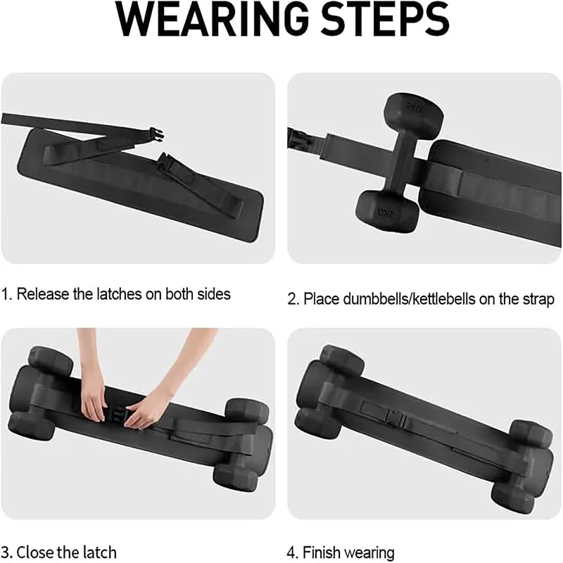 Тренажер для тяги бедра пояс ягодиц полностью регулируемый гантелей гири