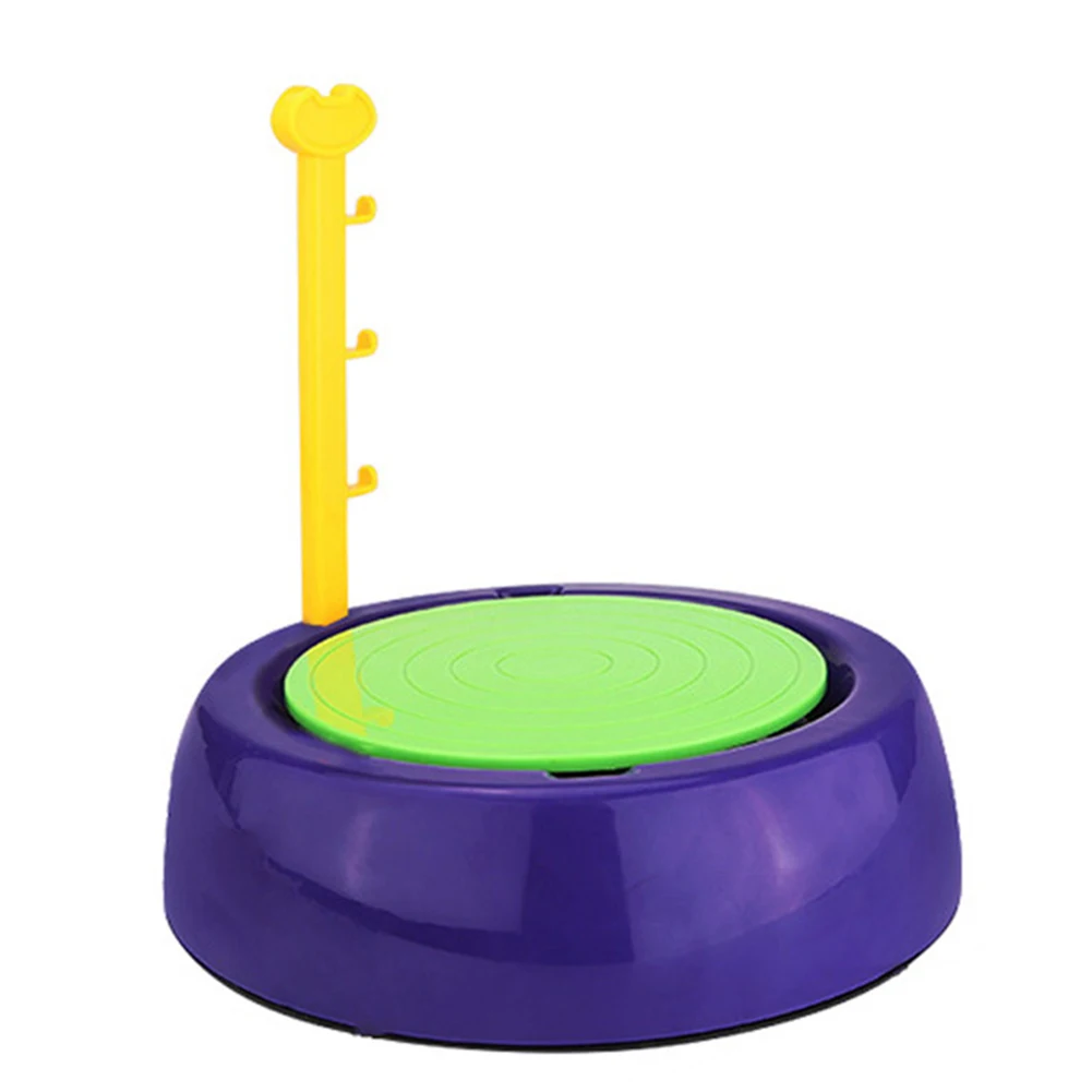 

Pottery Wheel Educational Portable Gift Ceramic Machine Electric Handmake Kids Plastic Craft Mini Arts DIY Toys Children
