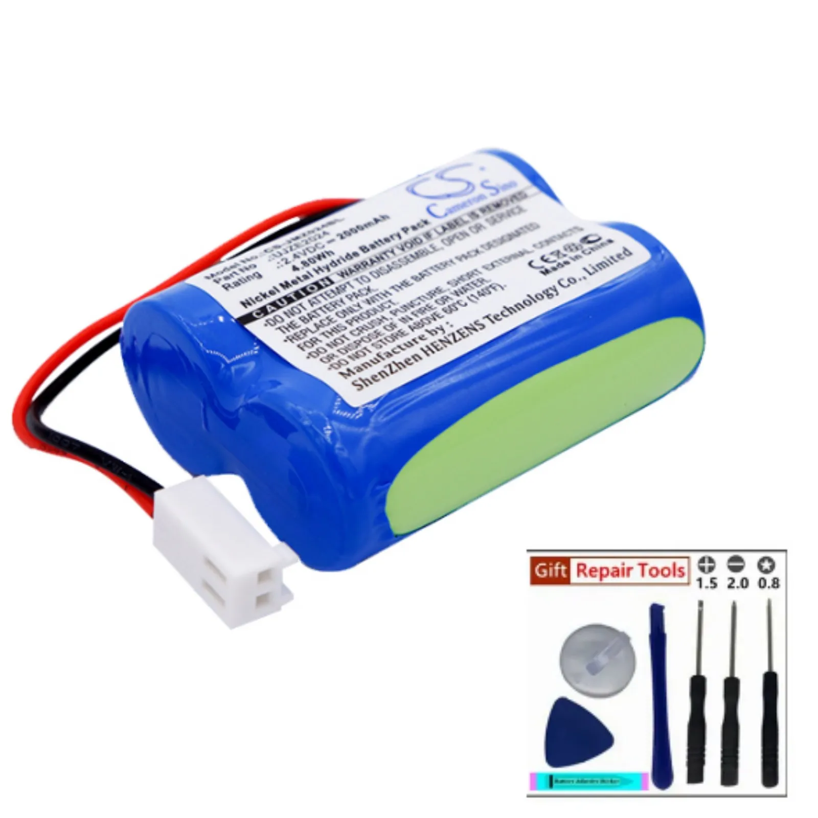 

Crane Remote Cont Battery For JAY UJZE2024 Transmitter UJ UP Volts 2.4 Capacity 2000mAh / 4.80Wh Product Type +Tools Ni-MH