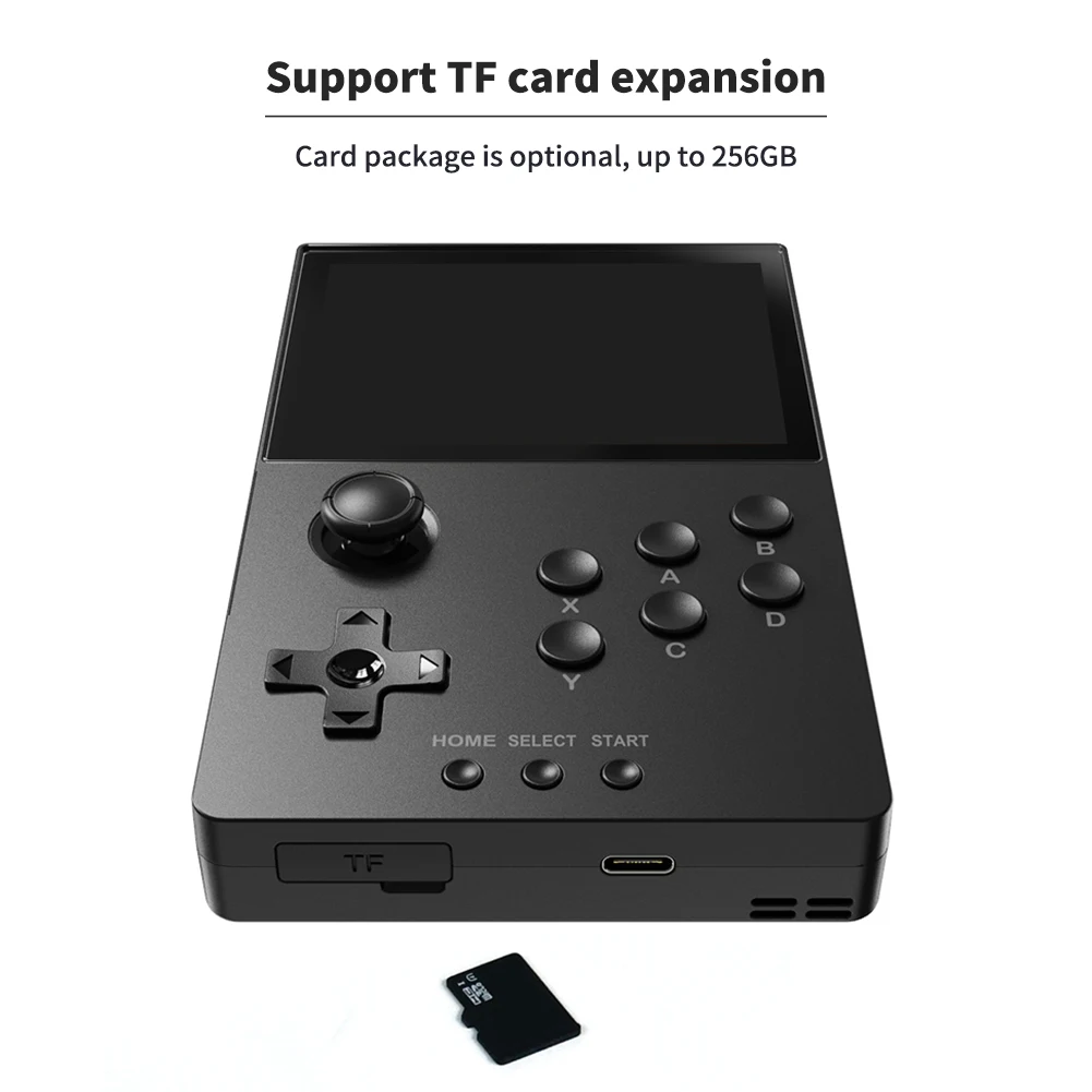 Игровая консоль POWKIDDY A20 3 5 дюйма IPS-экран |