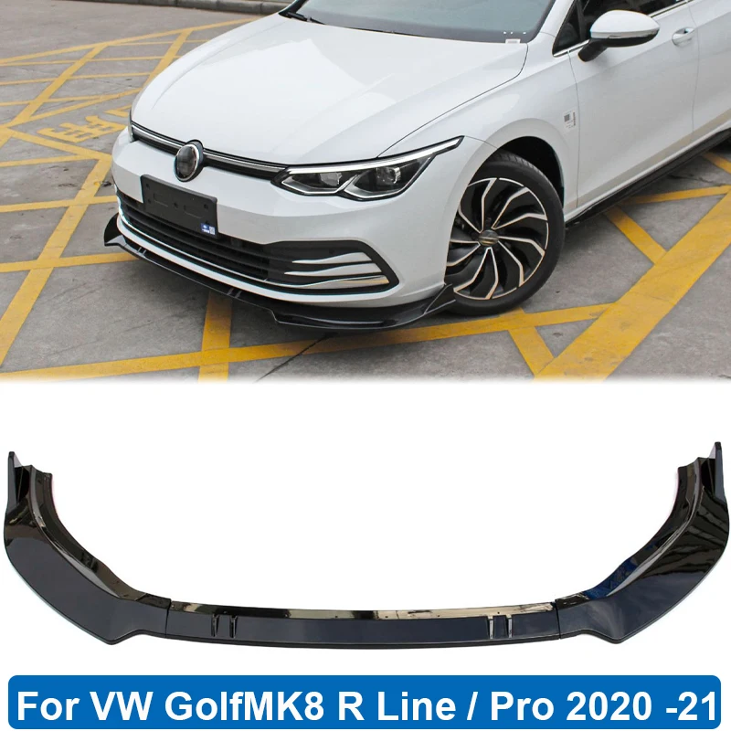 

Передний бампер, спойлер для VW Golf 8 MK8 R Line / Pro 2020 2021, боковые разветвители, канаты, комплект кузова, защита, аксессуары для тюнинга автомобиля