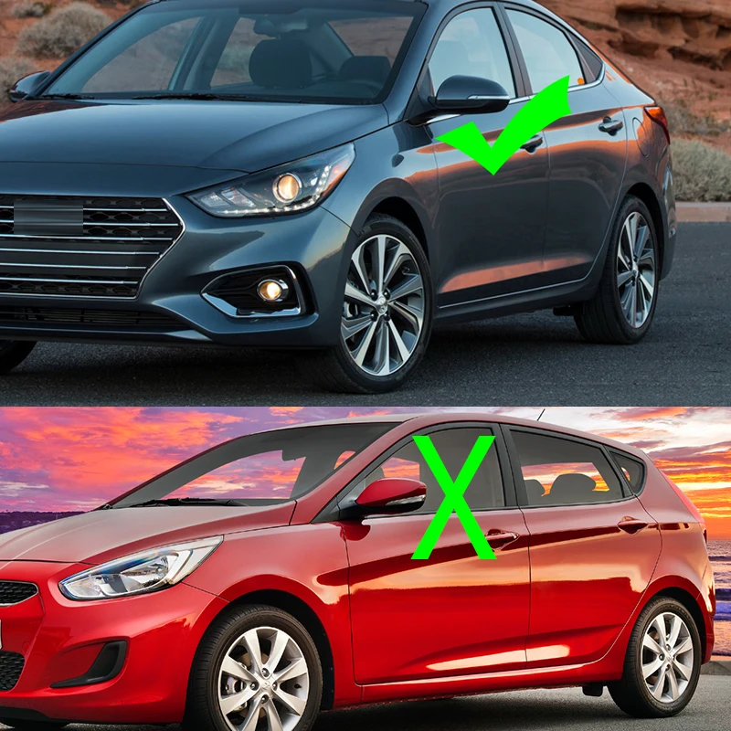 Фото Для Hyundai Accent 2018 2019 2020 светодиодный указатель поворота бокового зеркала заднего вида 87614-H6000 87624-H6000 №2