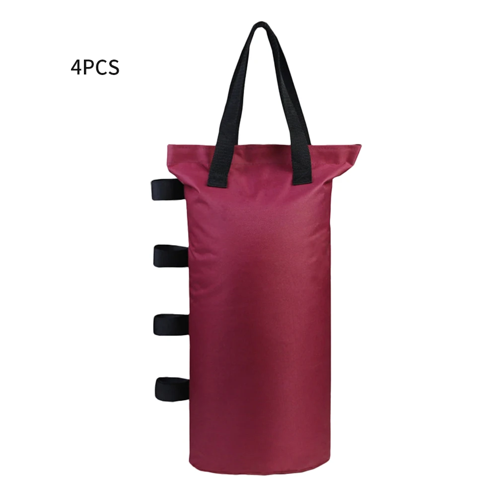 

4pcs Camping Durable Gazebo Sandbag Garden Outdoor Patio Parasol Leg Weights Sun Shades Oxford Cloth Shelter For Canopy Tent