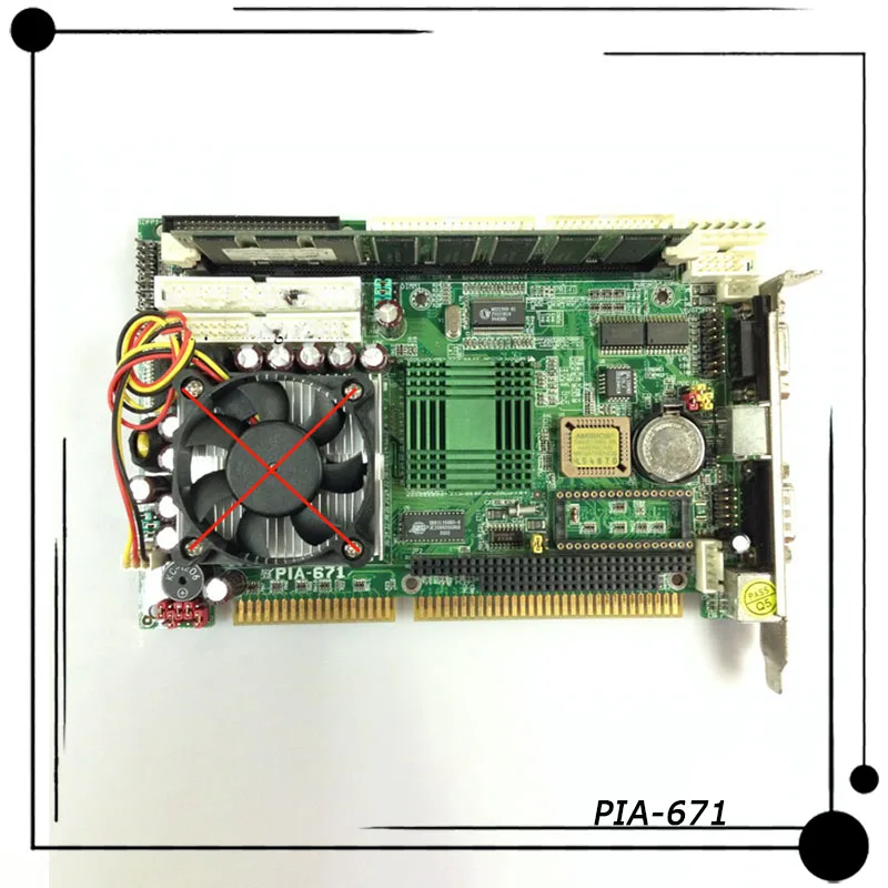 

PIA-671 For ARBOR Industrial Control Motherboard SIS 530 Chipset - Dual Ultra DMA 66 Support AMD K6II VIA Cyrix M-II Penitum MMX
