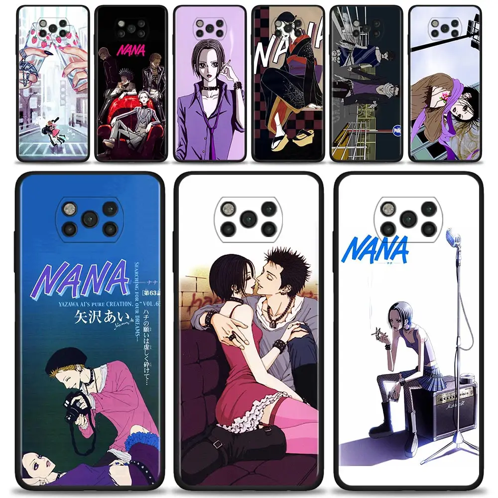 

Phone Case For Xiaomi Poco X3 NFC F3 GT M3 M4 Pro Pocophone F1 Note 10 11 10T Lite 11T Pro 9T Cover Personalized nana