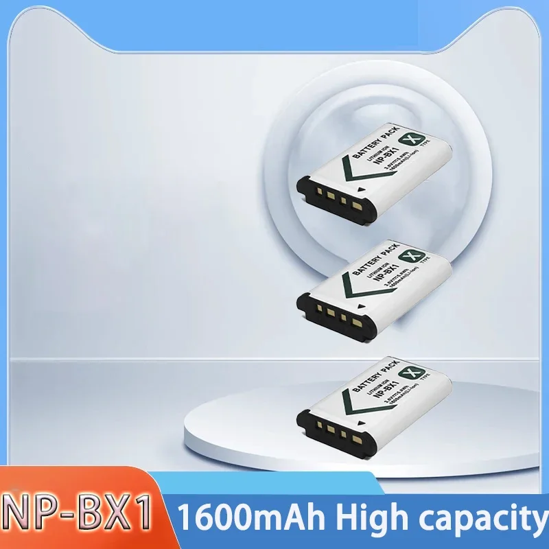 1600 мАч NP-BX1 аккумулятор для цифровой камеры 3 6 В Sony DSC-RX100 DSC-WX500 IV HX300 WX300 HDR-AS15 X3000R MV1
