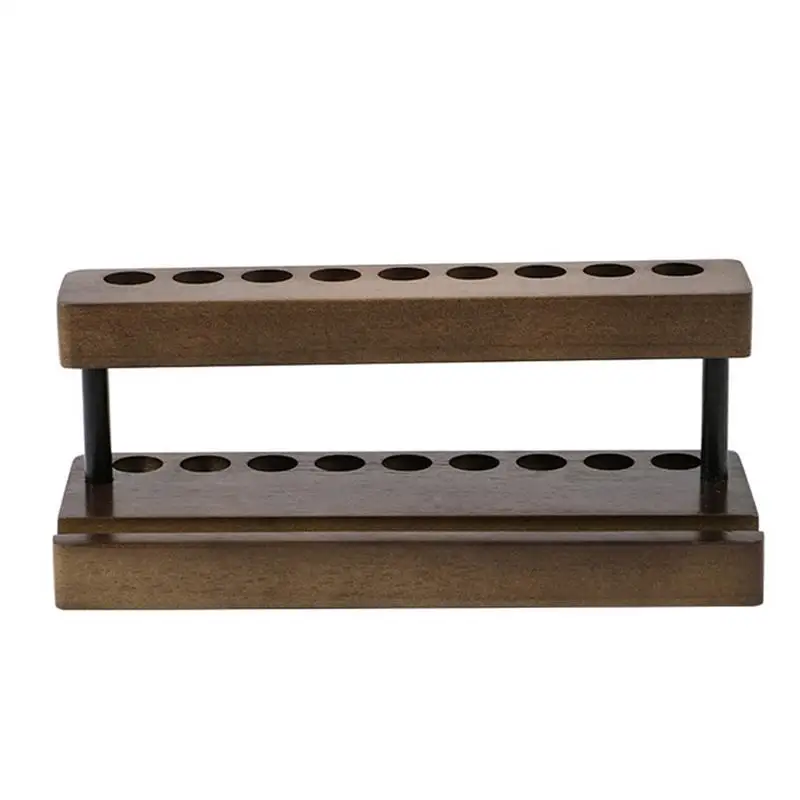 Подставка для крючков из палисандра держатель вязальных игл 9-отверстий