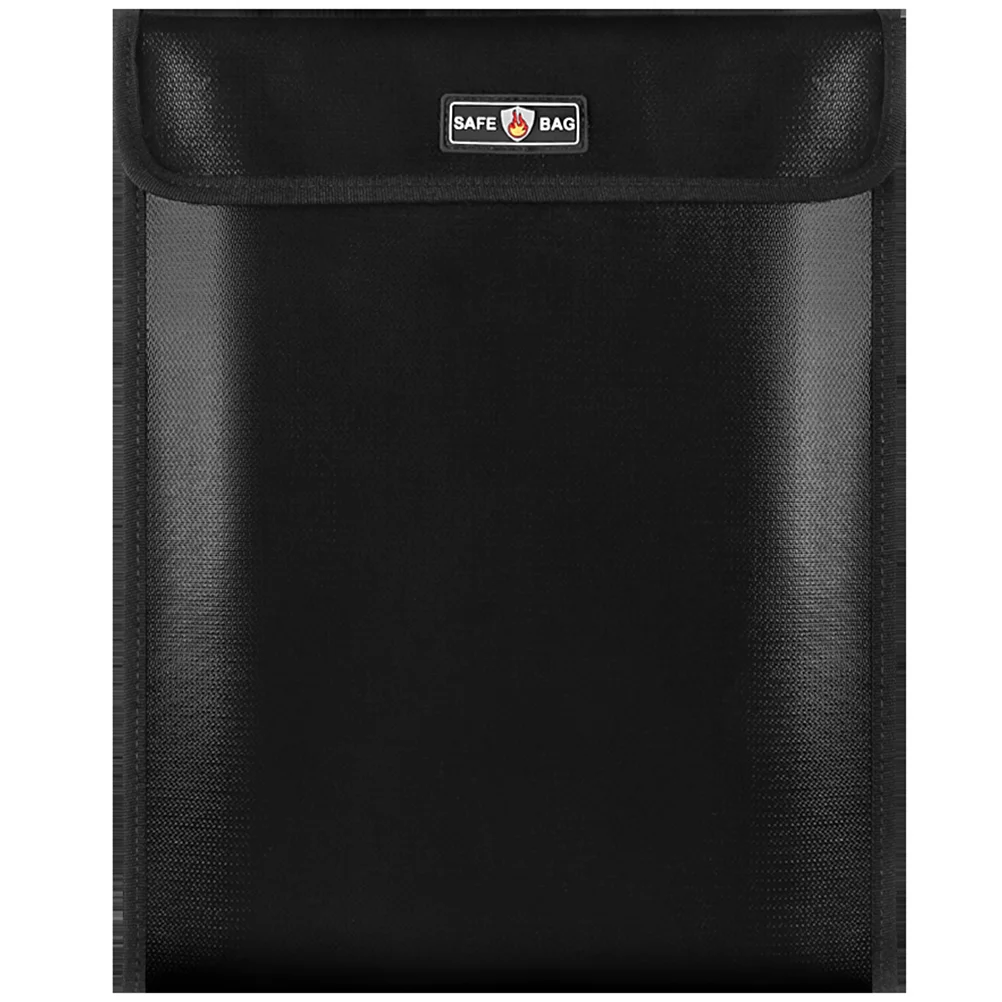 

1Pc High Temperature File Bag Document Fireproof Bag for Office Household