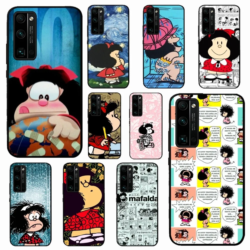 Чехол для телефона Mafalda Huawei Honor 10 lite 9 20 7A pro 9X 30 50 60 70 plus
