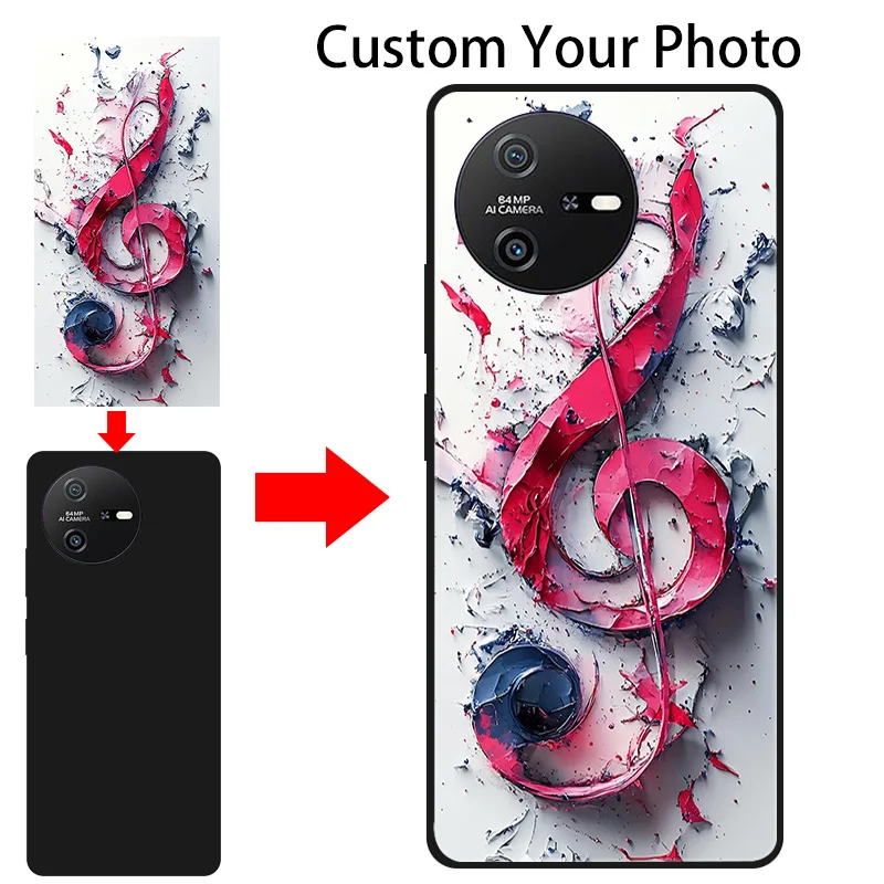 Фото Матовый чехол на заказ для Blackview Oscal Tiger 12 C70 C80 A85 A60 A100 A200 Pro Shark 8 9: Мягкая обложка с индивидуальной фотопечатью №3