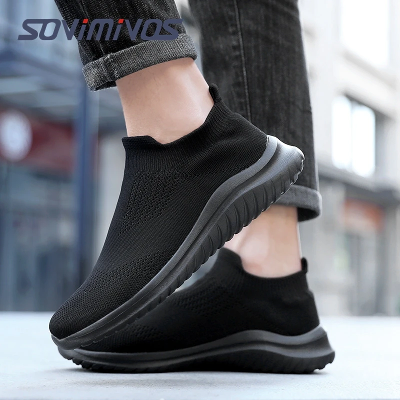 Men Vulcanize Shoes Mesh Women Shoes Lightweight Comfortable Men's Sneakers 2020 Autumn Fashion Slip On Flats Shoes Male Loafers