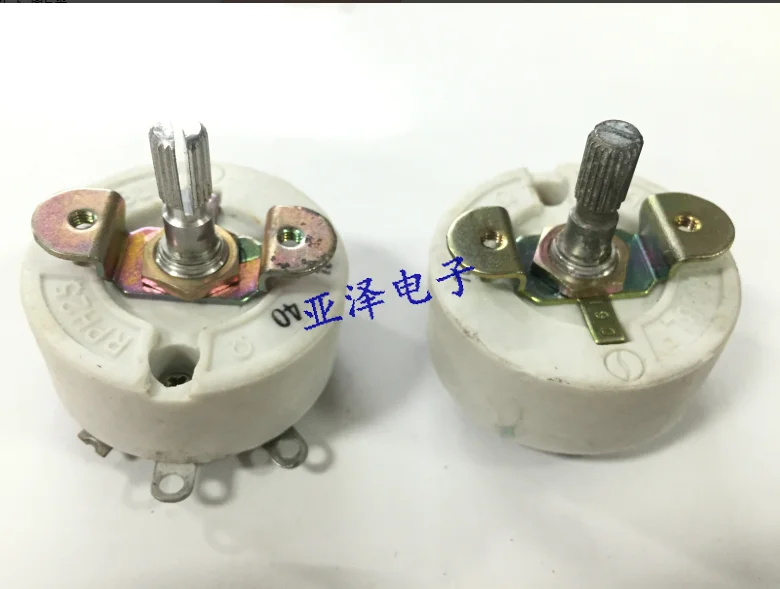 

RPH25 jib type plate power wire wound resistance adjustable rheostat 25 w 40 o