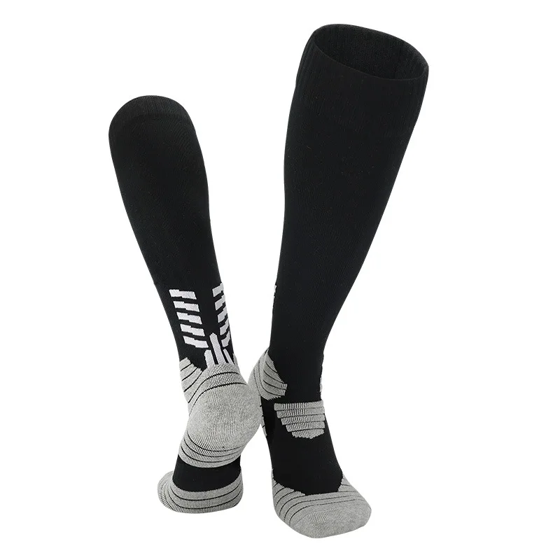Sports Socks Non-Slip Breathable Men Women Kid Summer Running Towel Bottom Socks Long Football Socks High Quality