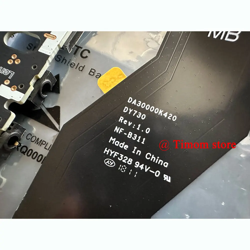 NS-B311 DA30000K420 DY730 плата ввода/вывода + кабель для ноутбука Legion Y920-17IKB 80YW Lenovo 100%
