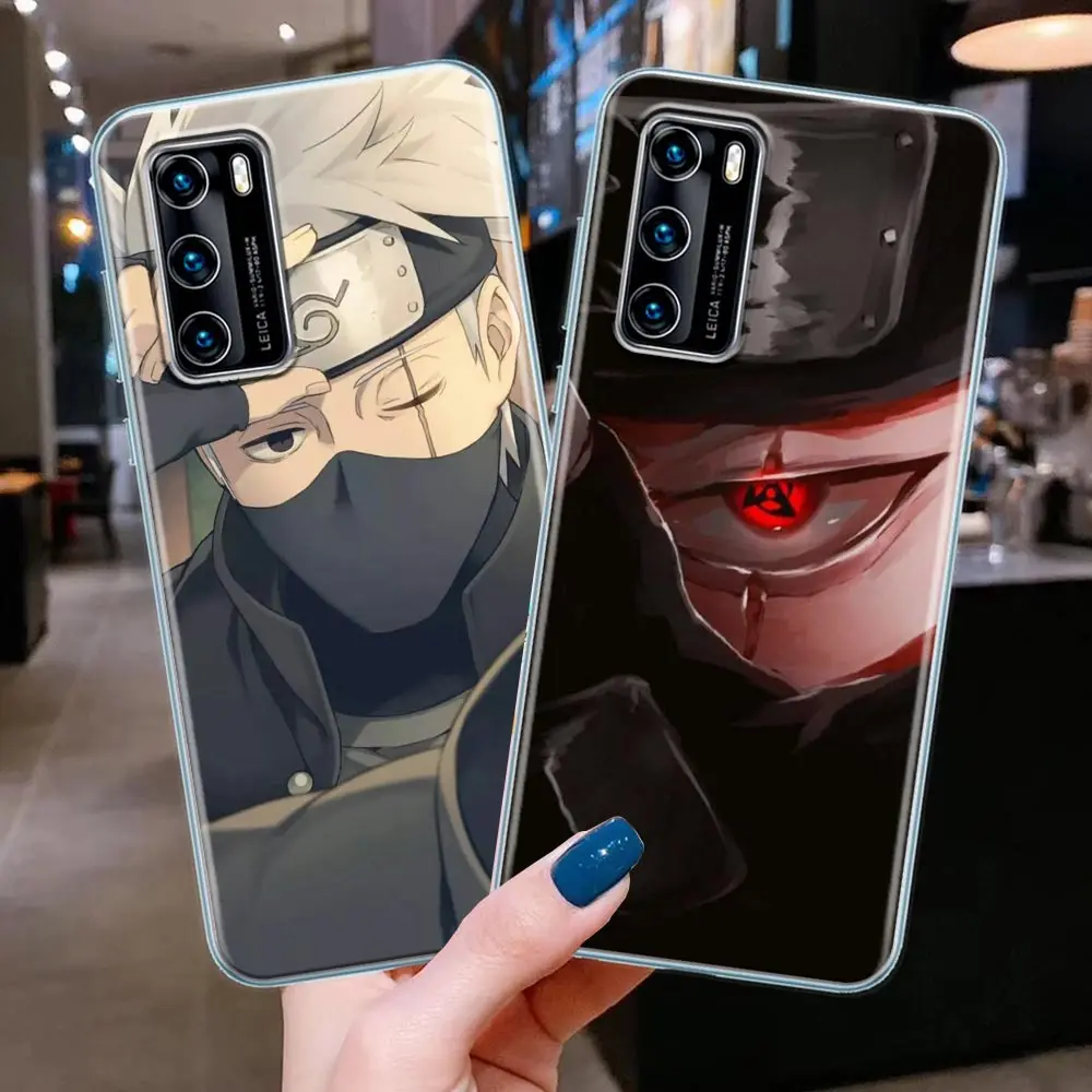 

Naruto Hatake Kakashi Pain Anime Clear Silicone Phone Case For Huawei P30 P40 P20 Lite P50 Pro PSmart Z 2019 Soft TPU Back Cover