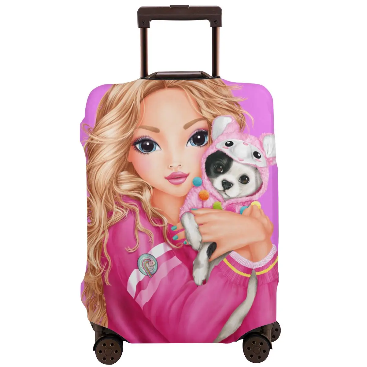 

Lena Nazarenko Washable Suitcase Luggage Cover Elastic Travel Luggage Protective Case Dust Cover Accessories Baggage Fits