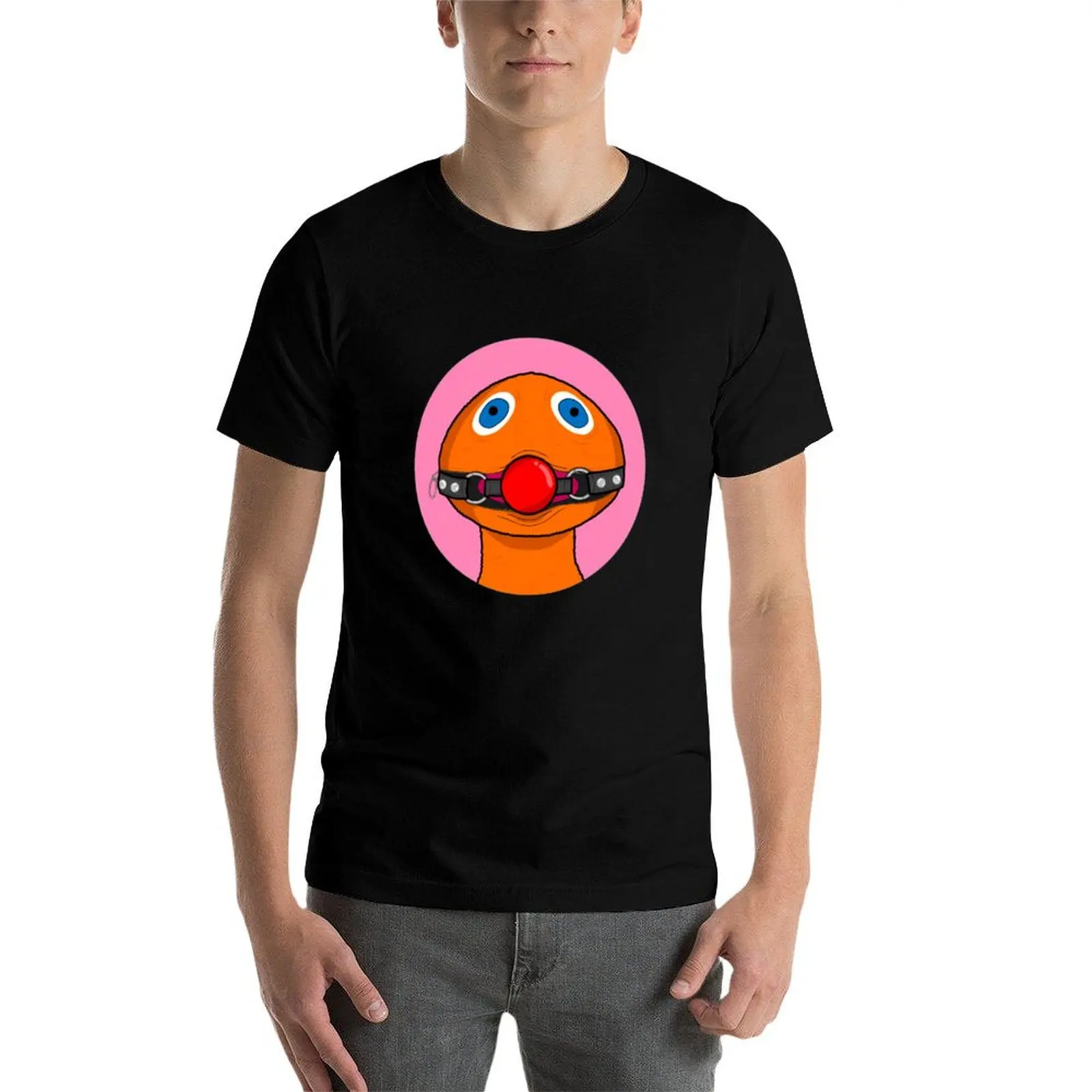 Фото Футболка Zippy, черная хлопковая футболка, однотонная, для мужчин, в упаковке, персонализированная футболка с аниме-принтом, футболка оверсайз №3