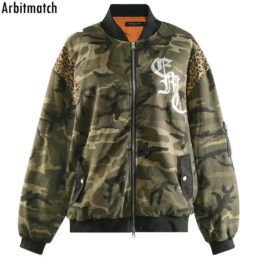 

2022 Vintage Hip Hop Streetwear Men Camouflage Embroidery Cotton Coat Bomber Jacket Punk Gothic Fashion Jacket Men Baseball Coat