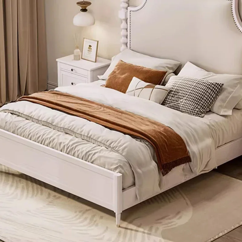 Современные высокие рамы для кровати многофункциональная мебель загара