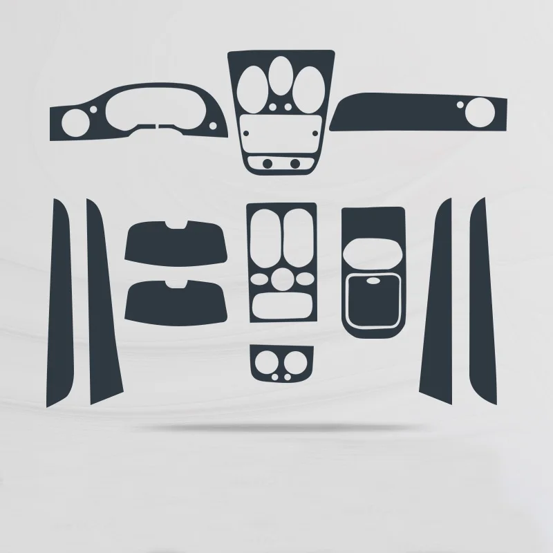 

TPU for Bentley Bentayga 16-19 Transparent Protective Film Car Interior Stickers Center Console Gear Door Air Navigation Panel