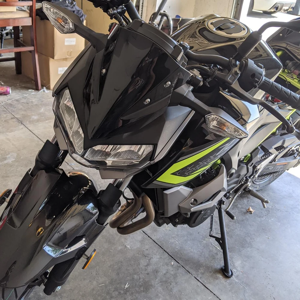 Ветровое стекло мотоцикла ветровое отражение измеритель крышка для Kawasaki Z400 2018 2019