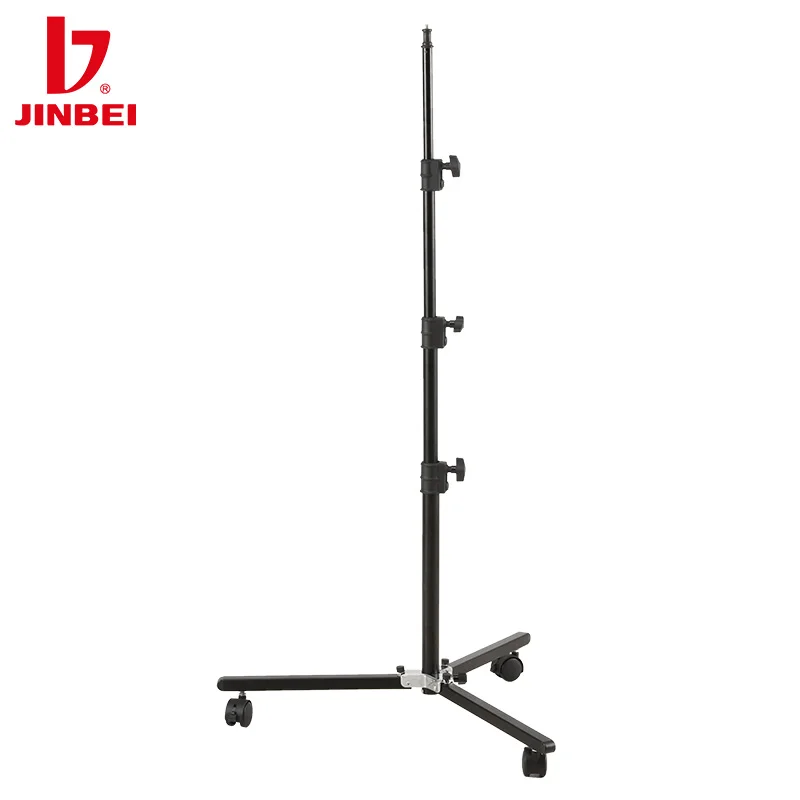 JINBEI DH-140 Photographic Lighting Stand 1.4M Fill Light Stand Tripod For Ring Light 1/4 Screw Ring Lamp Softbox Ringlight