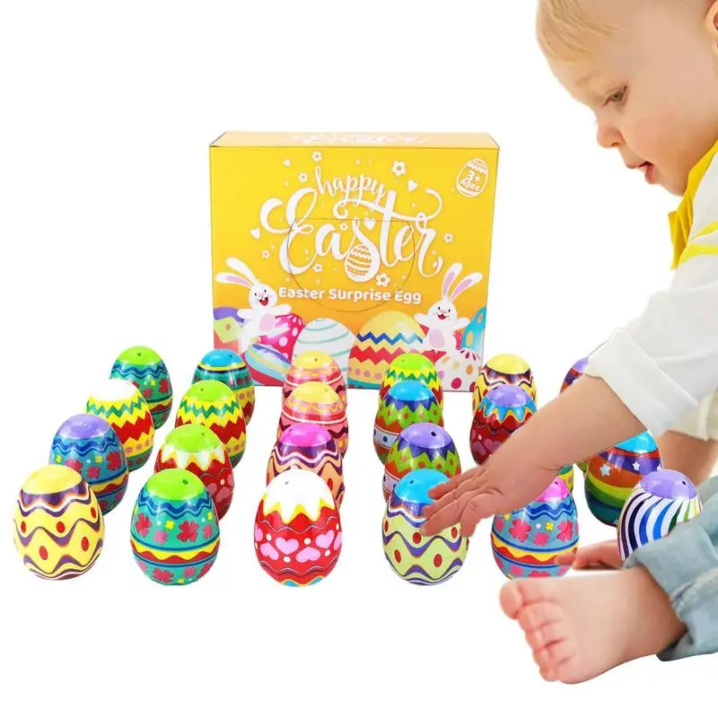 

Easter Eggs Toys Set With Animals Plaything Easter Egg Hunt Basket Stuffers Kids Easter Party Classroom Prize For Children