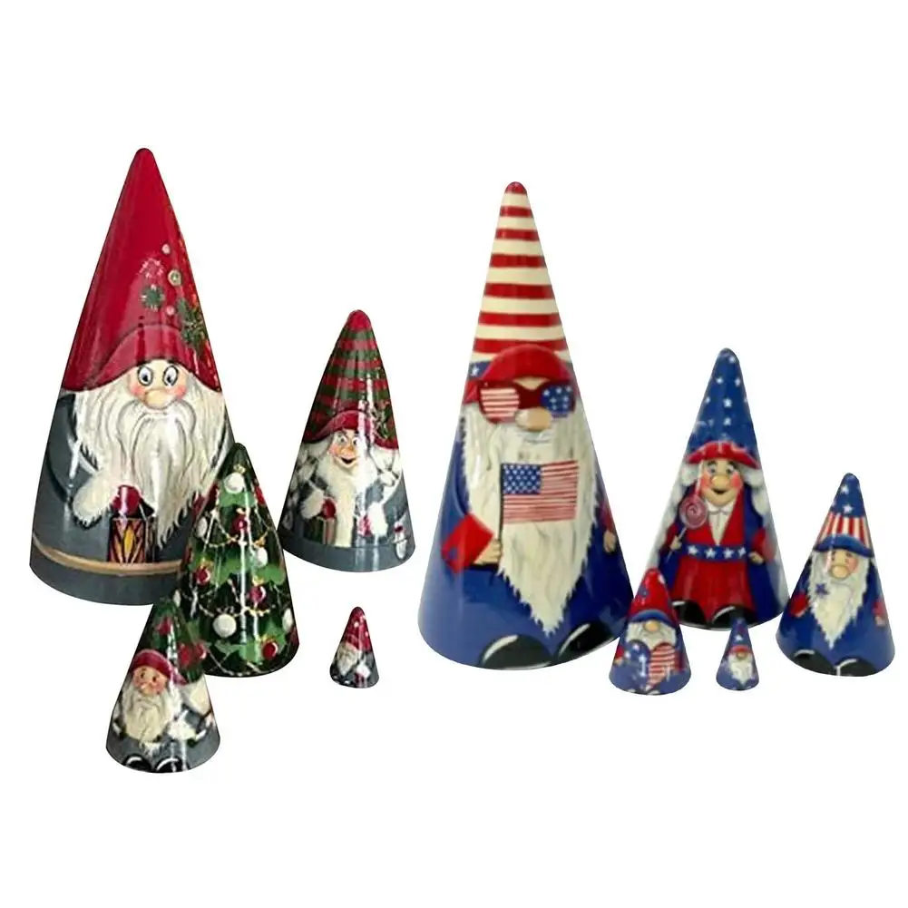 

Russian Nesting Dolls Toys Russian Doll Nesting Dolls Acrylic Matryoshka Doll Stacking Blocks For Kids Brithday Christmas Gifts