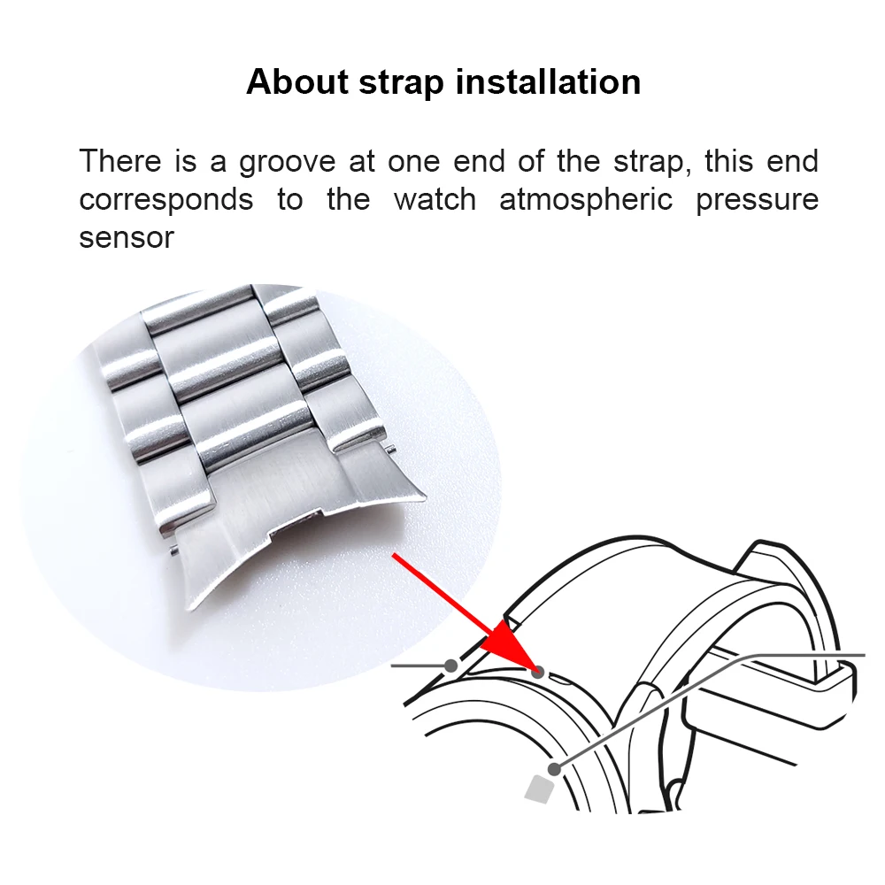 No Gaps Stainless Steel Bracelet For Samsung Galaxy Watch 4 Classic 46mm 42mm/44mm 40mm Smartwatch Metal Strap Band Watchband