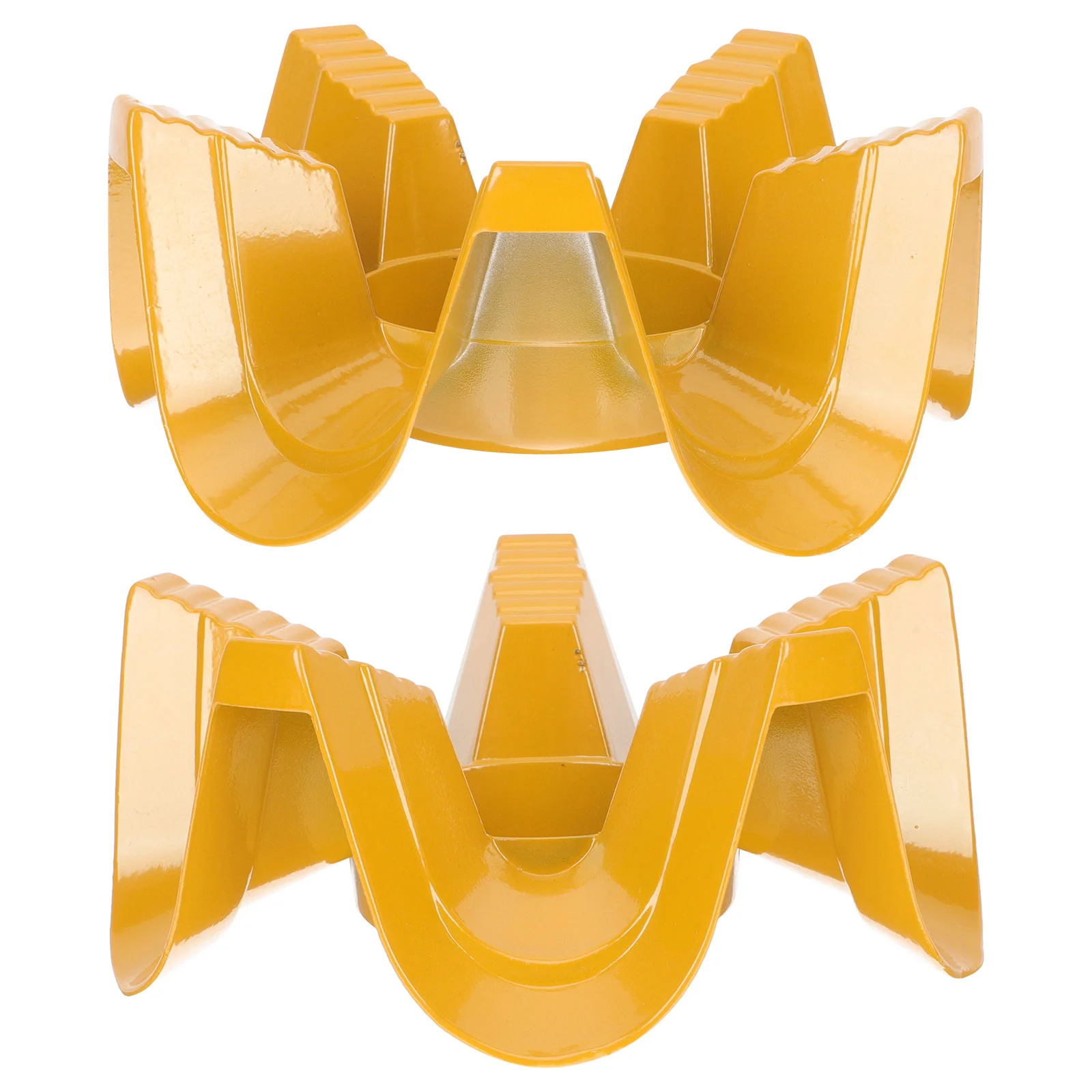 

2 Pcs Portable Burner Hot Pot Stove Solid Camping Stove 17x17cm Picnic Stove Golden Picnic Burner Stove Iron Stove Base Cookware