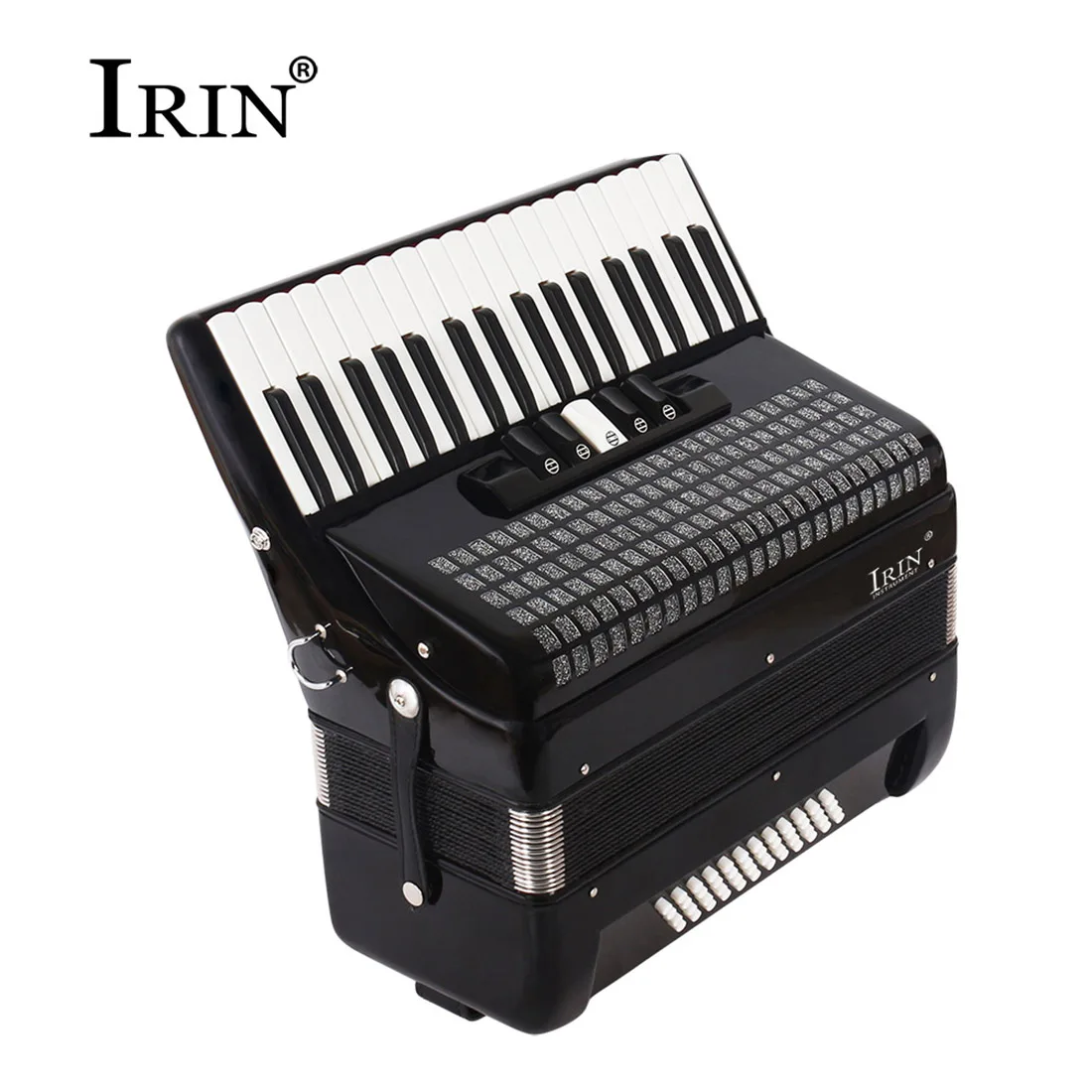 Игардеон IRIN 34 Key 48 Bass Cellob черный аккордеон для детей начинающих Рождественский