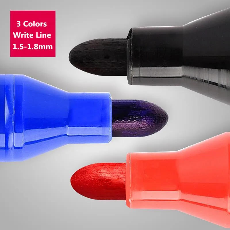 Водонепроницаемый перманентный маркер Deli 1 5 мм линия записи школьные