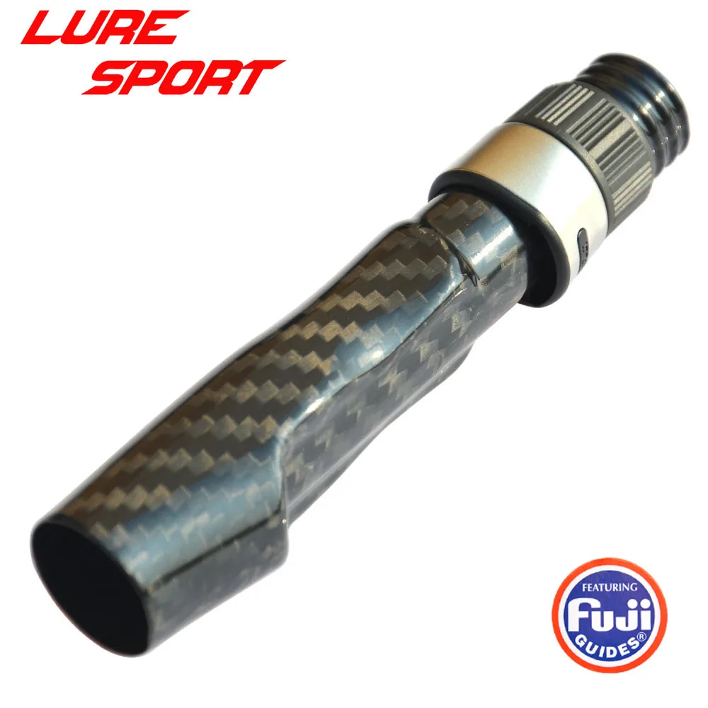 

LureSport 3K Woven Carbon Body with FUJI DPS16 Nut 11.5cm spin Reel seat Carbon Rod Building Component Repair DIY Accessory