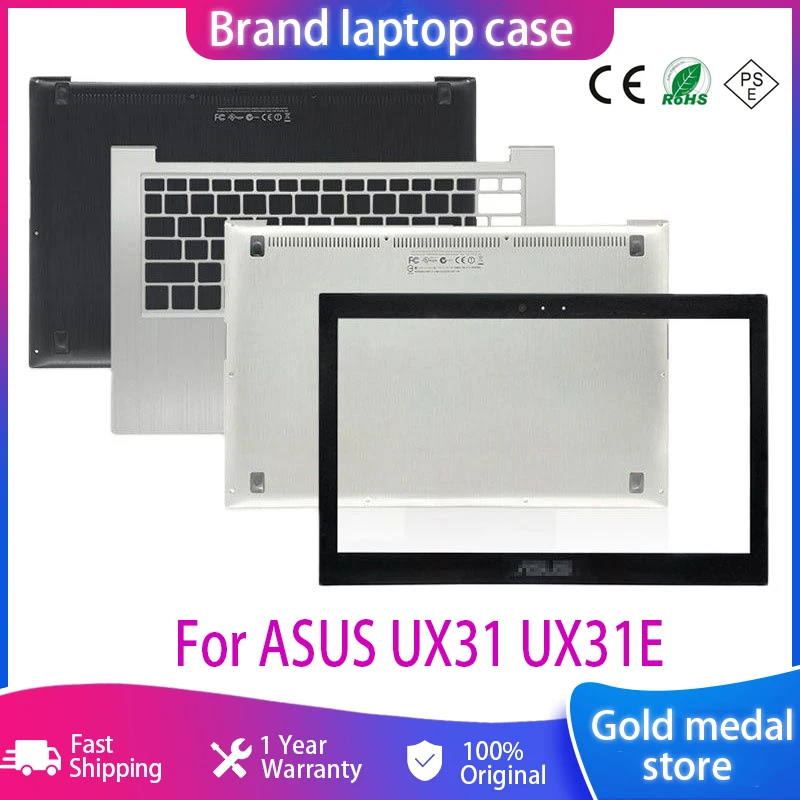

New Laptop Case For ASUS UX31 UX31E Front Bezel/Palmrest/Bottom Case Laptops Upper Top Back Cover 100% Oringinal & free shipping