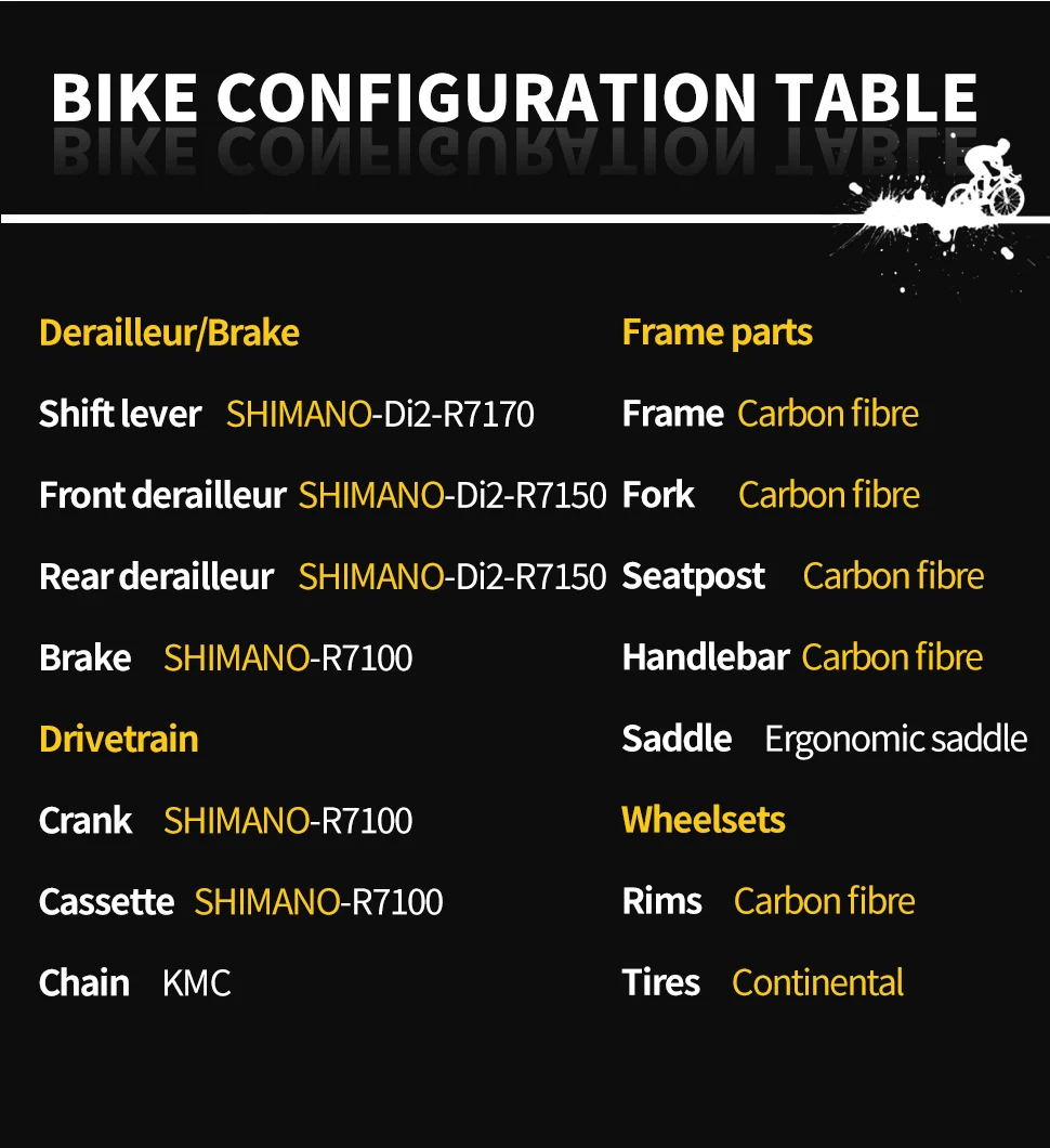KOOTU Полностью углеродное волокно Шоссейный велосипед Электронный с