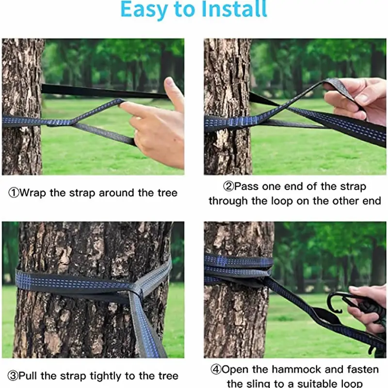 Туристический гамак легкая подвесная кровать для двоих 300 Х200 см из Парашютного