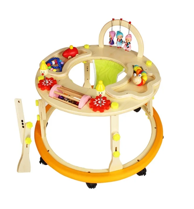 

2021 Multifunctional New Round Anti-rollover Walker Baby Walker Toy Vehicle