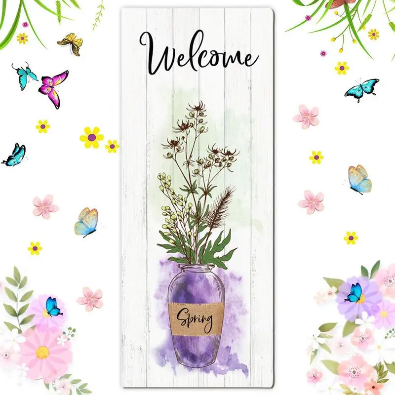 

Оливково-зеленый декор для ванной комнаты, Настенный декор в стиле бохо для ванной комнаты, романтический цветочный Декор для дома в дереве...