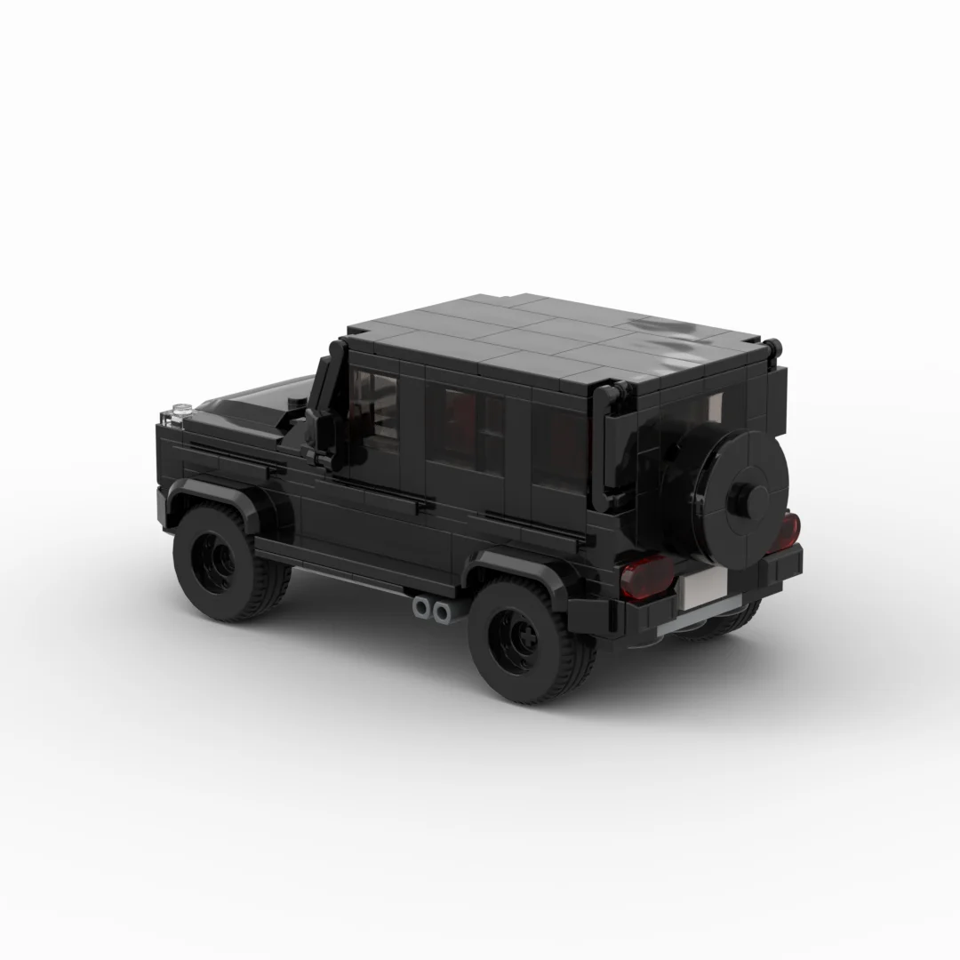 Креативный гараж MOC гоночный автомобиль быстрый внедорожный