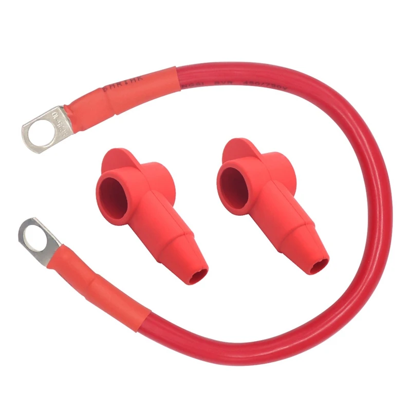 

4 AWG измерительный прибор 30 см, внешняя мощность аккумулятора для солнечных батарей, автомобилей, домов на колесах и судов с пылезащитной кры...