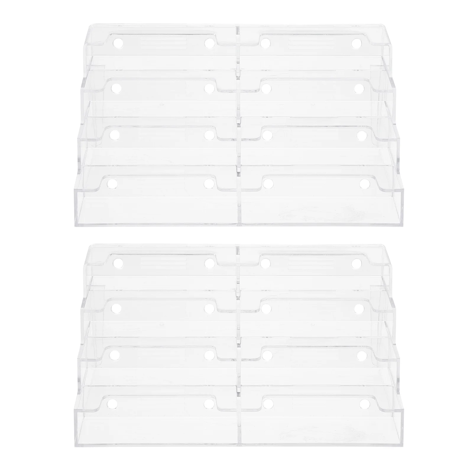 

Акриловый чехол, 2 шт., витрина, деловой чехол, прозрачный деловой держатель для выставочных принадлежностей