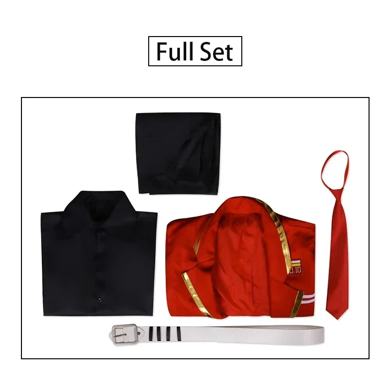 Игровая компания Limbus Dante DURANTE косплей костюмы аниме униформа одежда длинная