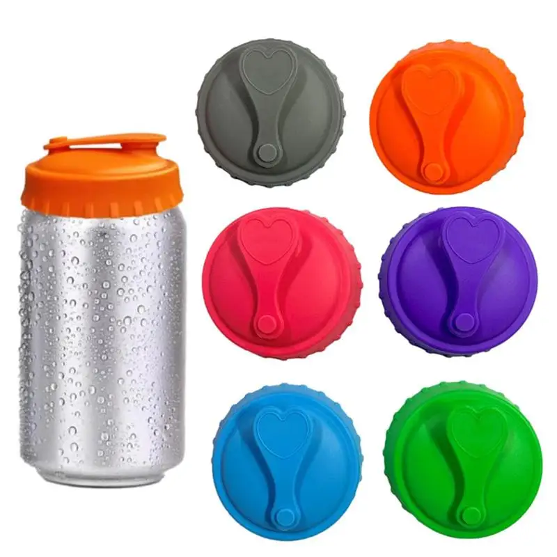 

Крышка для напитков многоразовая, защитная крышка, 6 цветов, аксессуары для кухни