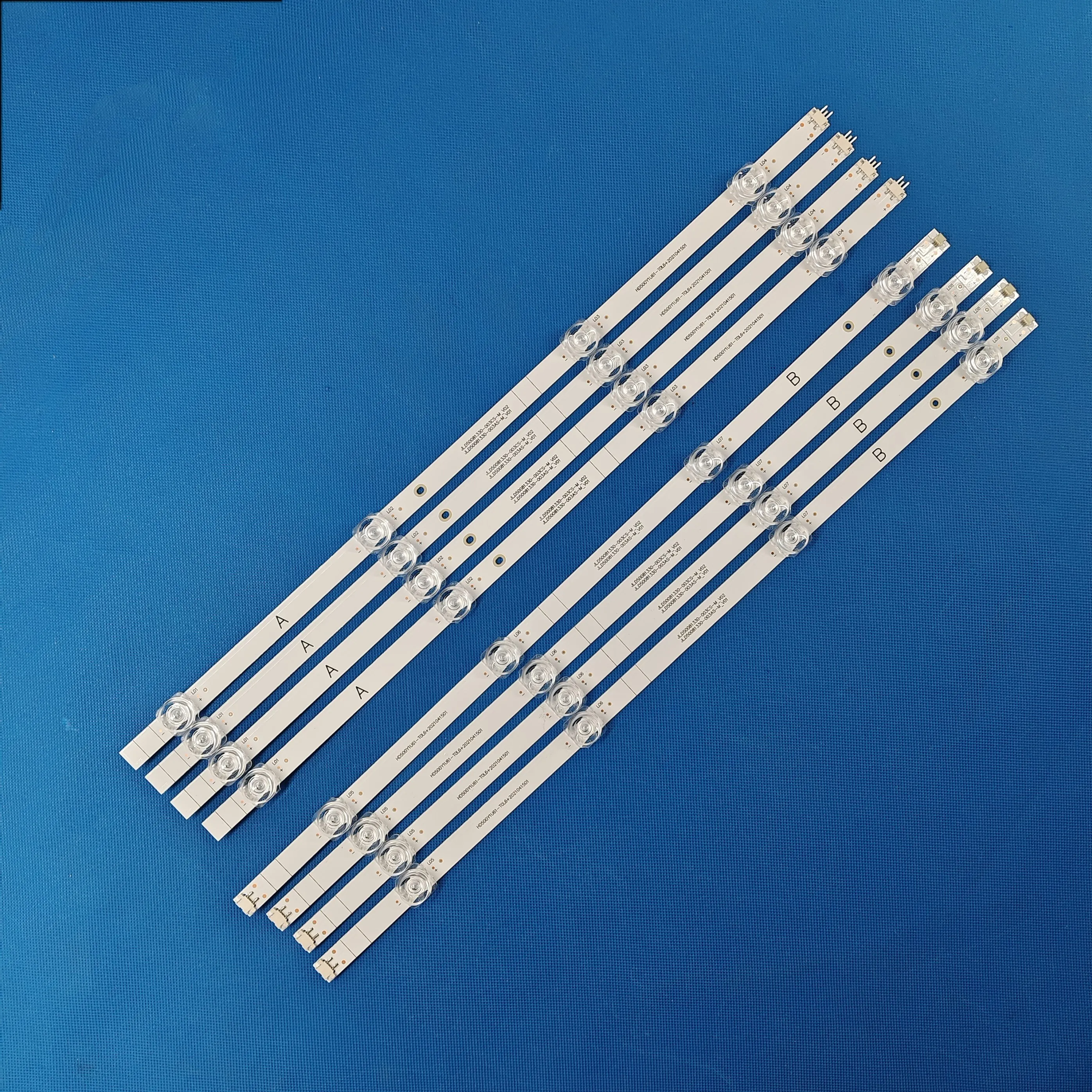 Светодиодная лента 8LED для Hisense 50A6G 50A6GX3 50A6GX 50R6E4 50C350KU HD500Y1U51-T0L2 SVH500AH2 SVH500AG1 BD500Y1U-LB51L2 (art.: 3920cc69745ef) - 3920cc69745ef
