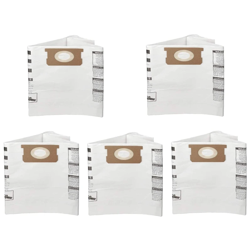 

5 упаковок одноразовых коллекционных фильтров для магазина-Vac 9066200 10-14 галлонов Тип F Тип I, ЗАМЕНА детали 90662 и 90672
